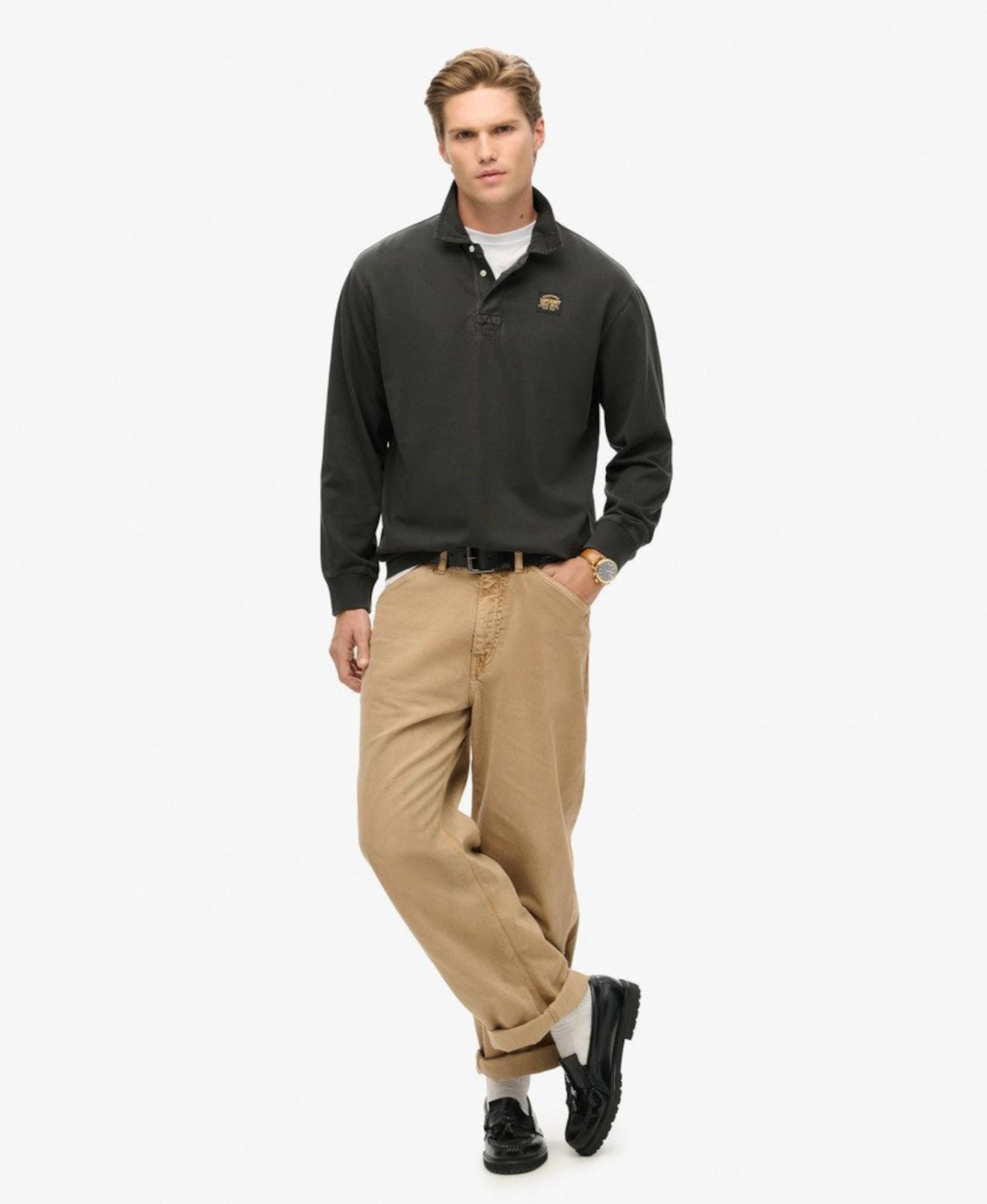 T-Shirt Superdry & Co en noir : devant