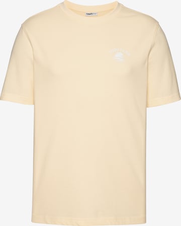 BEACH TIME T-Shirt in Gelb: Vorderseite