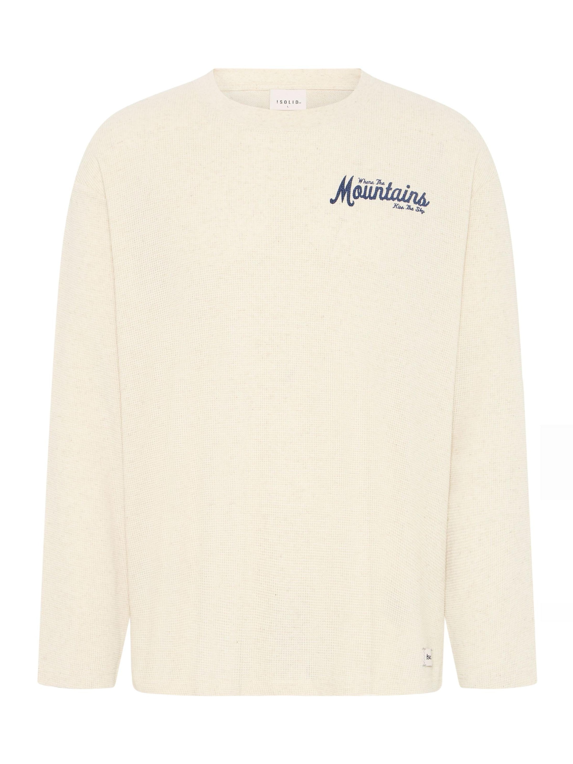 !Solid Sweatshirt ' SDUrton ' in Beige: voorkant