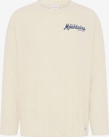 Sweat-shirt ' SDUrton ' !Solid en beige : devant