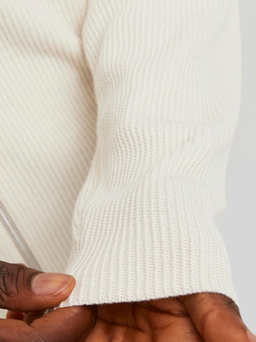 JACK & JONES Knit cardigan 'SPRING' in Beige