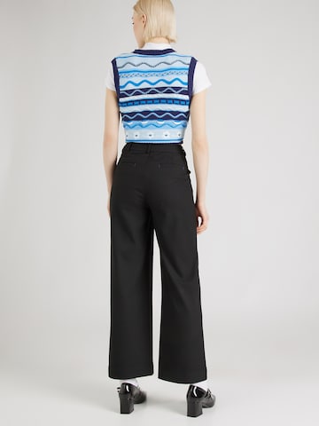 Wide leg Pantaloni 'Belle' di WHITE STUFF in nero