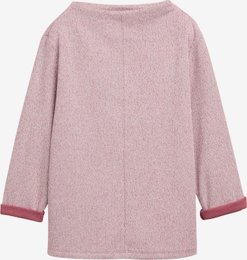Felpa di TOM TAILOR in rosso: frontale