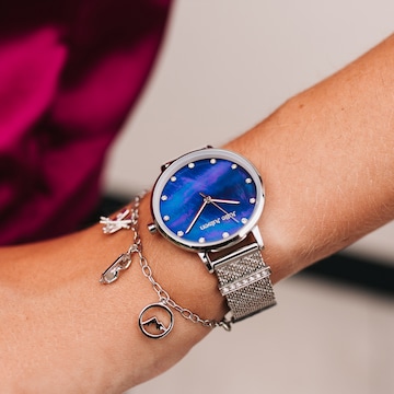 Julie Julsen Analog Watch in Silver: front