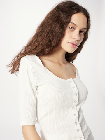 LEVI'S ® Shirt 'Dry Goods Pointelle Top' in Weiß