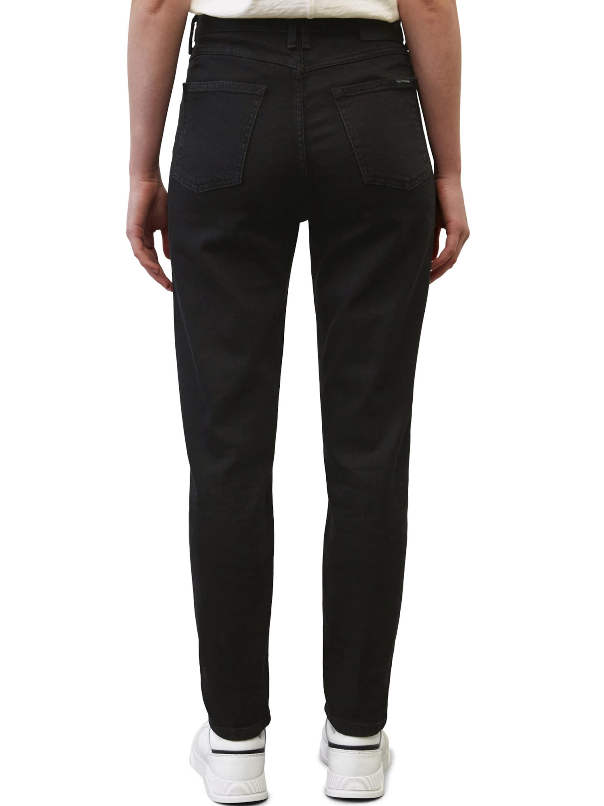 Marc O'Polo DENIM Slimfit Farkut 'Freja' värissä musta