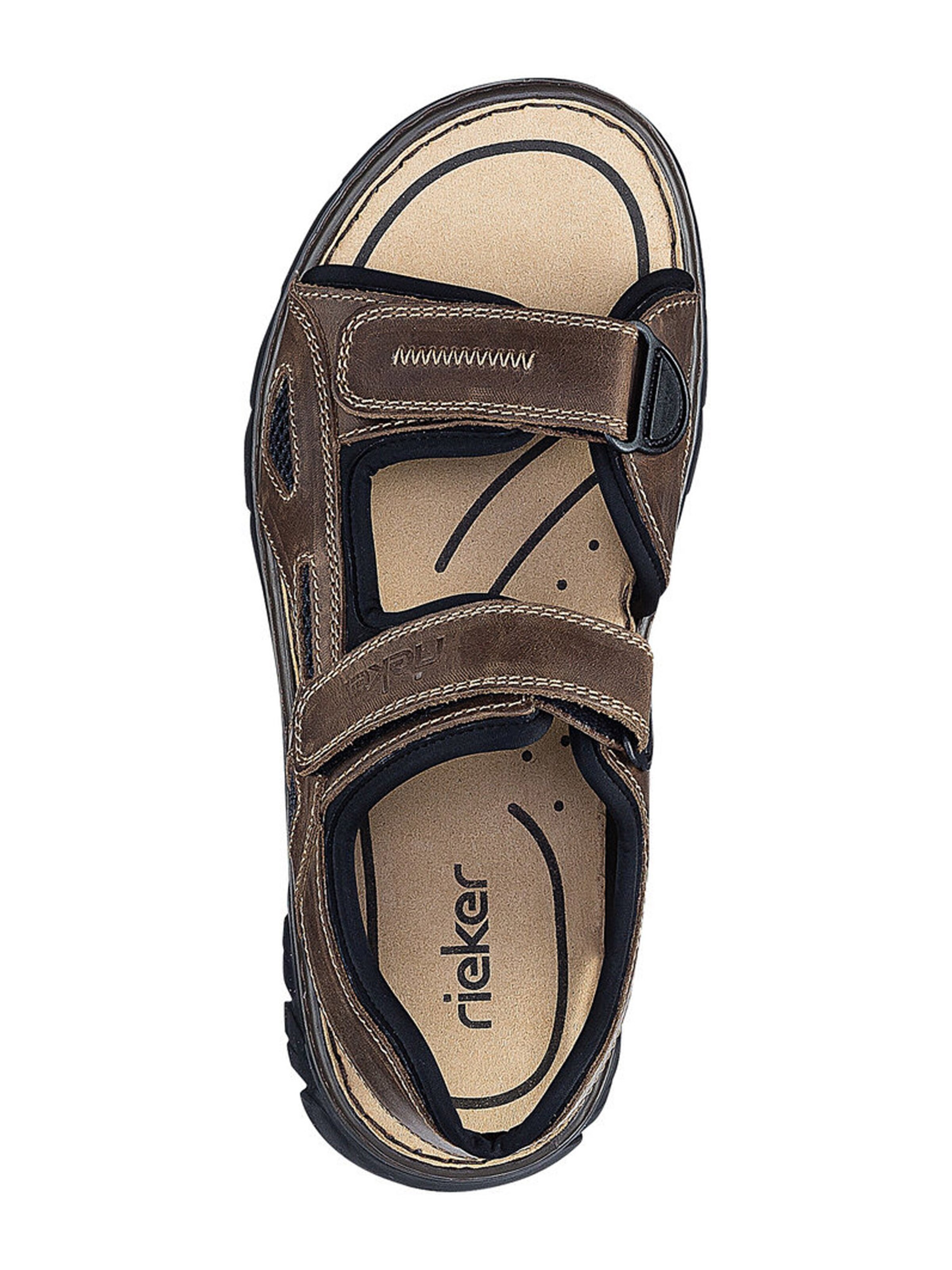 Rieker Wandelsandalen in Bruin