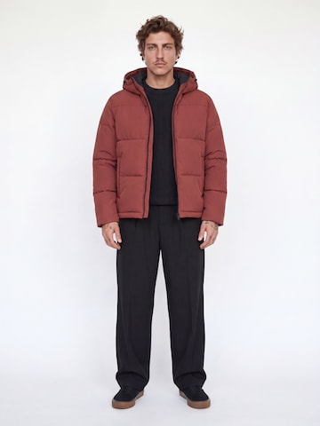 JACK & JONES Vinterjacka 'JJGALAXY' i brun
