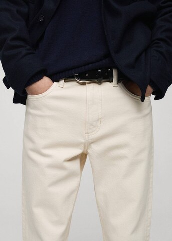 MANGO MAN Regular Jeans 'Ben' in Beige