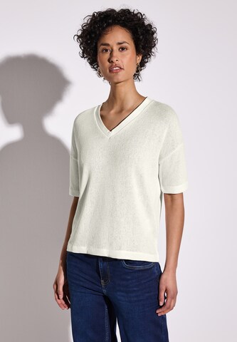 STREET ONE Pullover in Weiß