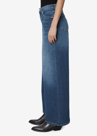 Marc O'Polo Flared Jeans 'aus Cashmere Touch Denim' in Blauw