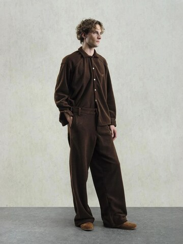 Giesto Regular fit Button Up Shirt in Brown