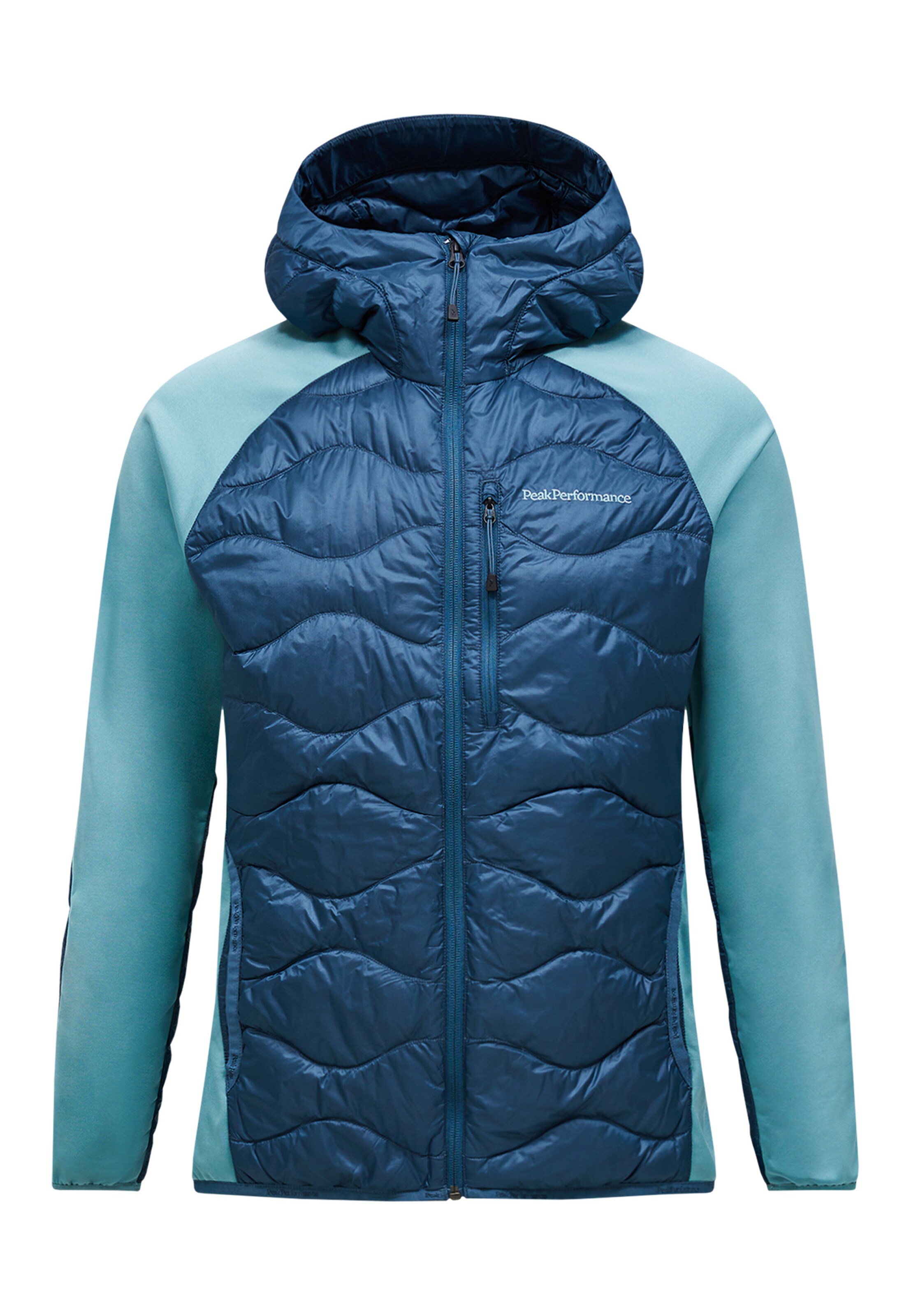PEAK PERFORMANCE Sportjas in Blauw: voorkant