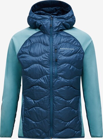 PEAK PERFORMANCE Sportjas in Blauw: voorkant