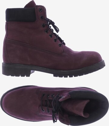 TIMBERLAND Anke & Mid-Calf Boots in 44,5 in Purple: front