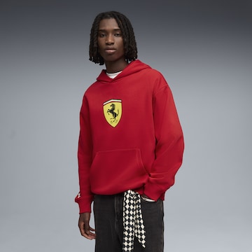 Sweat-shirt 'Scuderia Ferrari' PUMA en rouge : devant