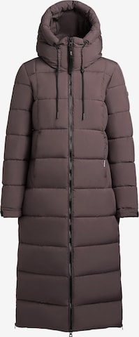 Manteau d’hiver 'Deria4' khujo en violet : devant