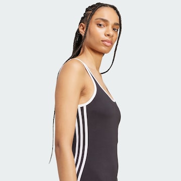 ADIDAS ORIGINALS Jurk 'Adicolor' in Zwart