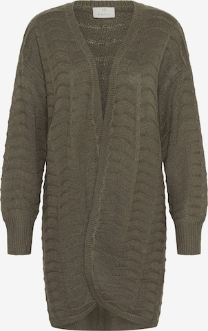 Kaffe Cardigan 'KAEmria' i grøn: forside