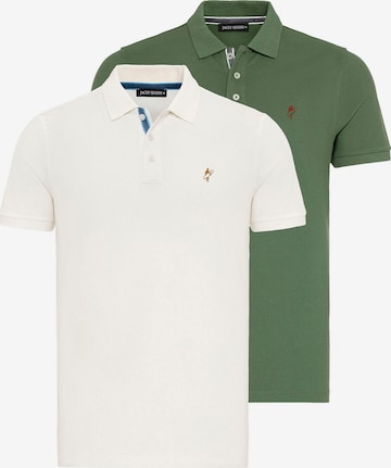 žalia Jacey Quinn Marškinėliai: priekis