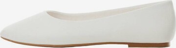 MANGO KIDS Ballet Flats 'Ines' in White: front