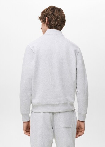 MANGO MAN Sweatshirt 'Winny' in Grey