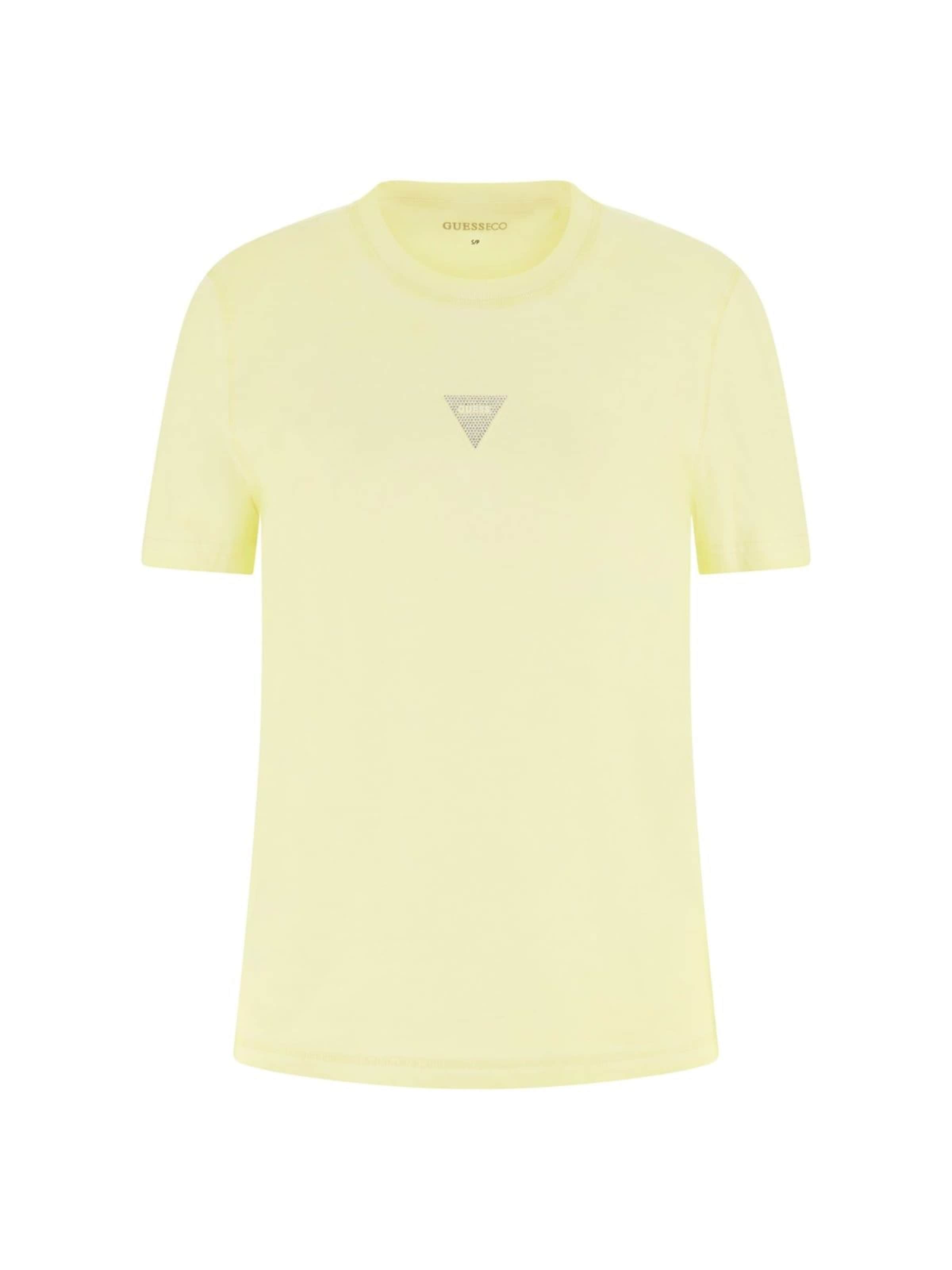 GUESS Shirt in Yellow: front