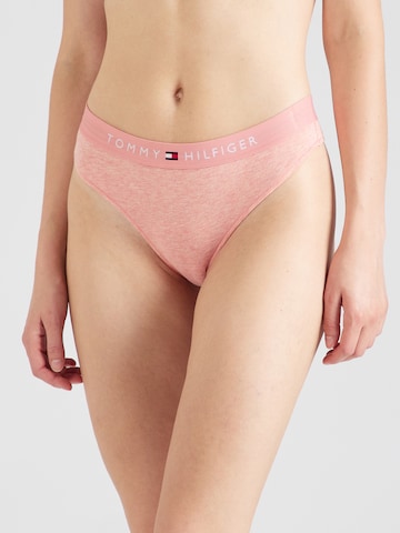 Tommy Hilfiger Underwear Стринг в розово: отпред