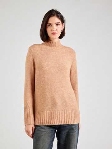 Pull-over 'ONLAYA' ONLY en marron : devant