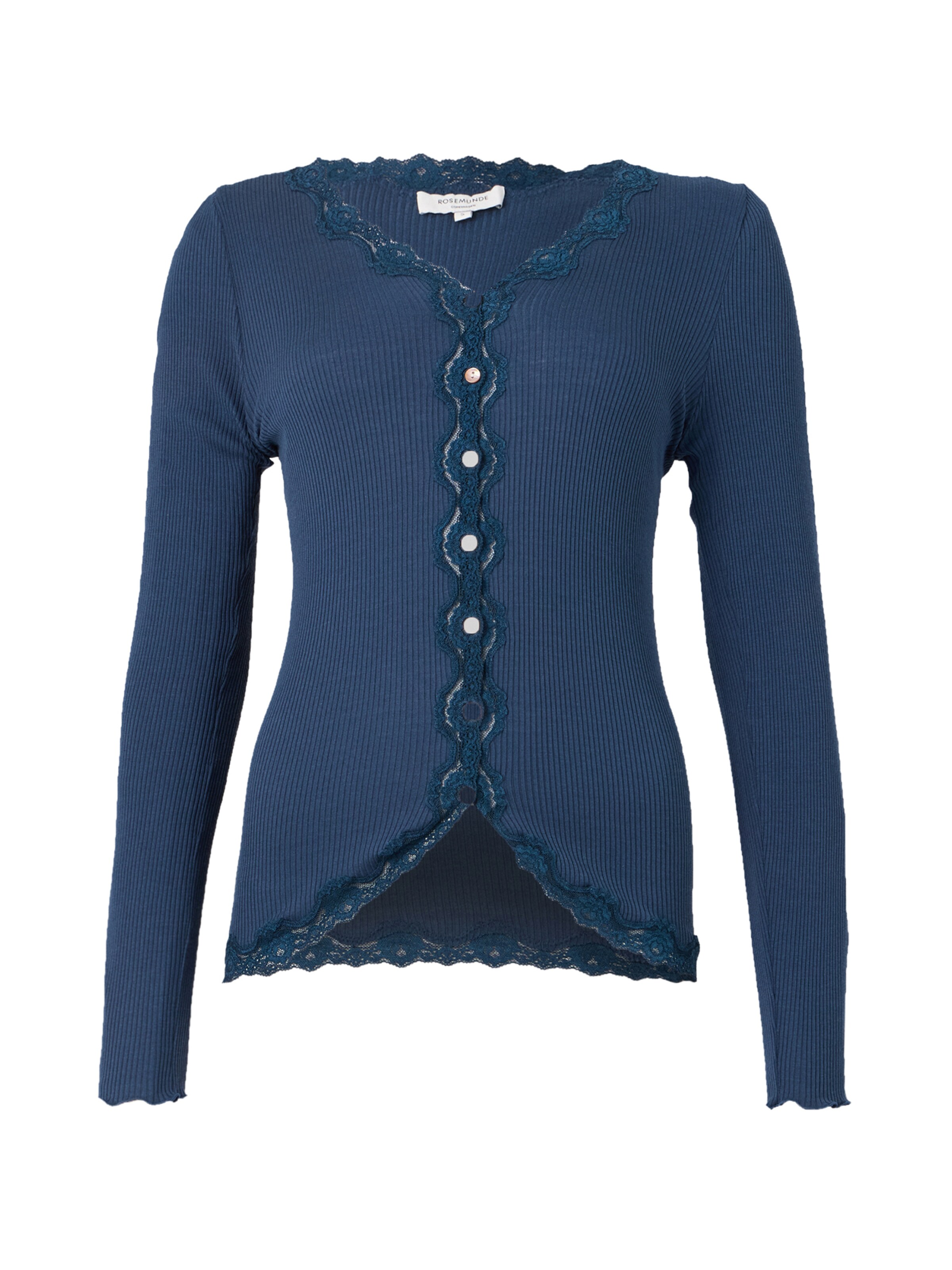 rosemunde Kardigán 'Babette' - Modrá: predná strana