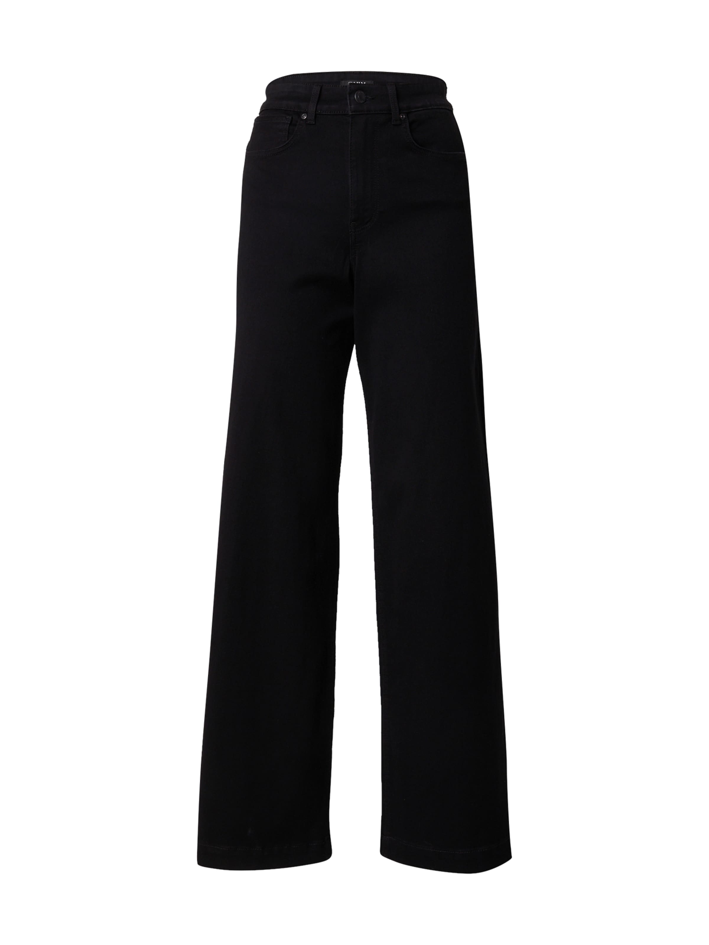 ONLY Wide leg Τζιν σε μαύρο: μπροστά