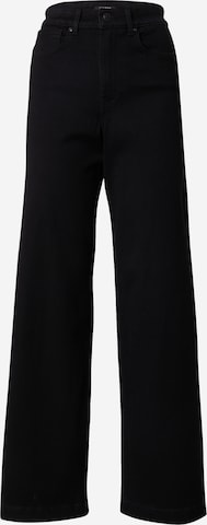 ONLY Wide Leg Farkut värissä musta: etupuoli