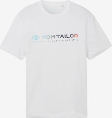 TOM TAILOR T-Shirt in Weiß: predná strana