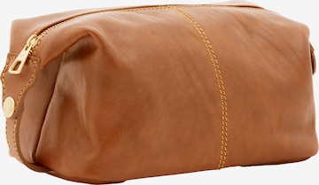 Custodia per tablet di Viola Castellani in marrone: frontale