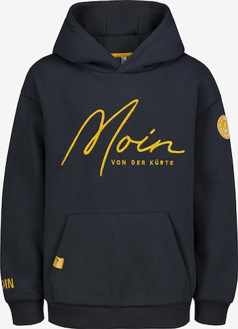 Sublevel Sweatshirt in Schwarz: Vorderseite