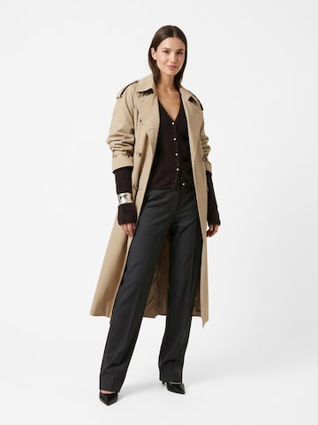 L'Arte Milano Knit cardigan in Brown