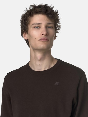 K-Way Pullover 'K-WAY SEBASTIEN MERINO PULLOVER Maglieria'‌‌‌‌‌‌‌‌‌ in Braun