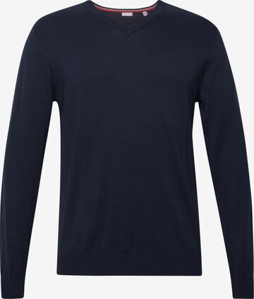 ESPRIT Regular fit Sweater in Blue: front