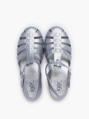 IGOR - Zapatos para playa y agua en plata