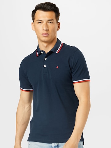 T-Shirt 'Paulos' JACK & JONES en bleu : devant