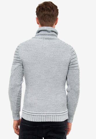 Rusty Neal Pullover in Grau