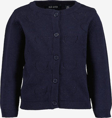 BLUE SEVEN Knit Cardigan in Blue: front