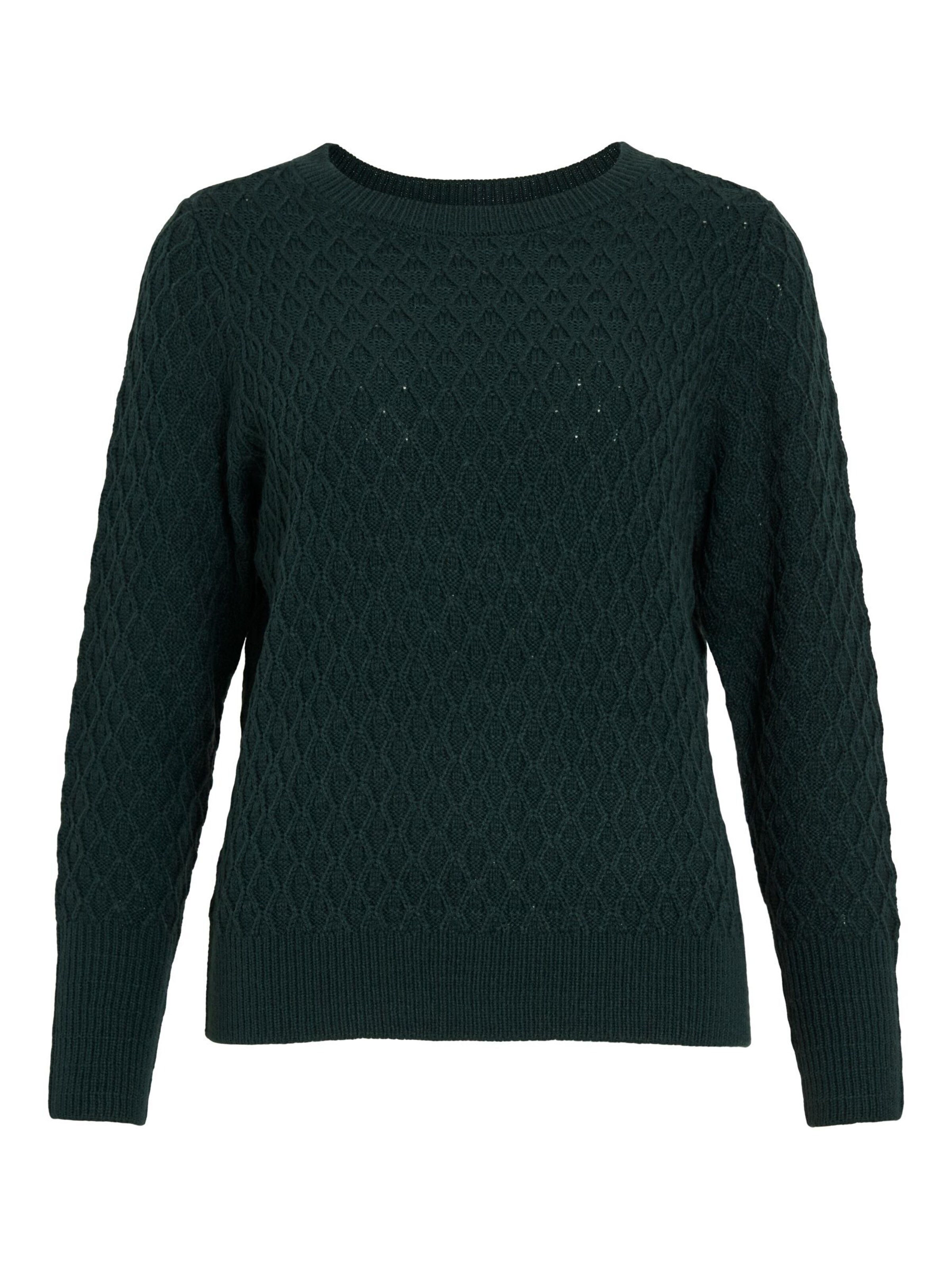 VILA Pullover 'VIKillie' i grøn: forside