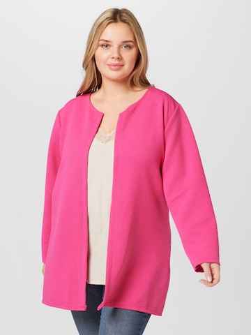 Z-One Knit Cardigan 'Sandy' in Pink: front
