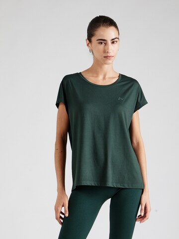 ONLY PLAY - Camiseta funcional 'ONPAubree' en verde: frente