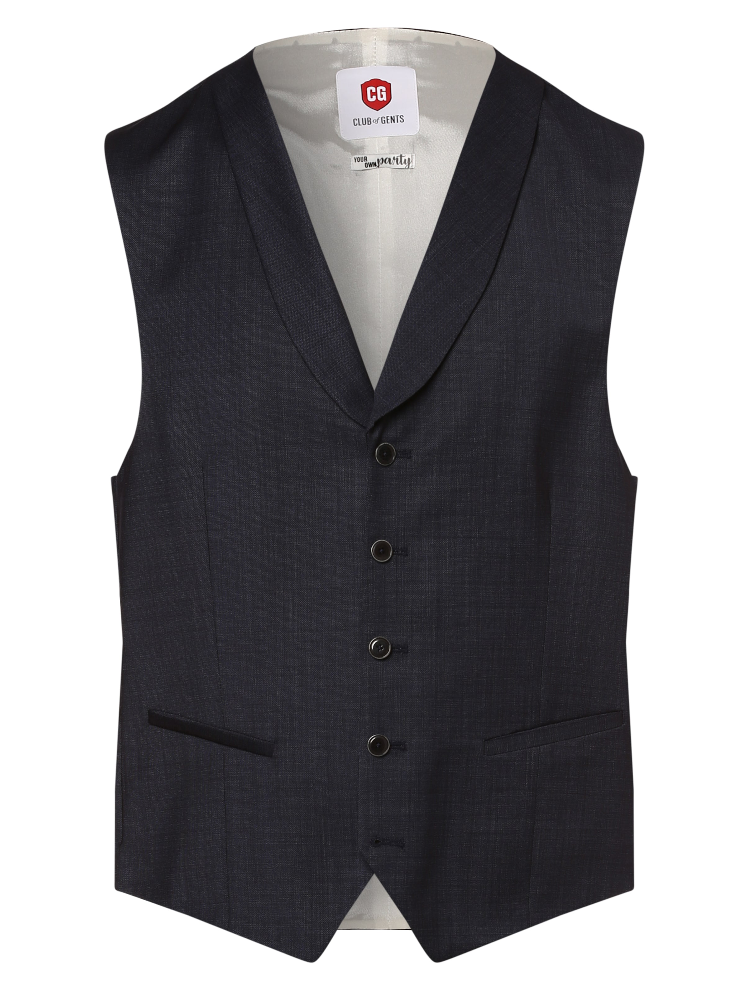 CG CLUB OF GENTS Suit Vest 'Philipp-ST' in Blue: front