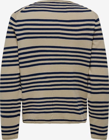 Only & Sons - Pullover 'Oby' em bege