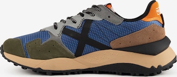 MUNICH Platform trainers 'SHIBUYA' in Blue: front