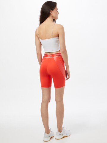 Calvin Klein Sport Skinny Sporthose in Pink