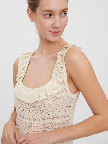 VERO MODA Knitted top 'Mikia' in Beige